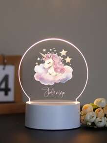 1 szt. spersonalizowanych lampek nocnych z imieniem na powrót do szkoły, prezent urodzinowy dla dziewczynki z jednorożcem i małą dziewczynką, spersonalizowane prezenty dla przyjaciół, spersonalizowane dekoracje sypialni, spersonalizowane, spersonalizowane lampki nocne, prezenty walentynkowe, prezenty świąteczne, artykuły szkolne, prezenty na powrót do szkoły i ukończenie szkoły, dekoracje pokoju, wielofunkcyjne, ozdobne, z literą, stylowe, nowoczesne, kolorowe, urocze, urocze, codzienne, niestandardowe, spersonalizowane, niepowtarzalne, spersonalizowane, idealne prezenty dla niej, wielofunkcyjne, ozdobne, z literą, stylowe, nowoczesne, kolorowe, urocze, urocze, codzienne, niestandardowe, spersonalizowane, niepowtarzalne, spersonalizowane, idealne prezenty dla niego, idealne prezenty dla niej, spersonalizowane oświetlenie do pokoju dziecięcego