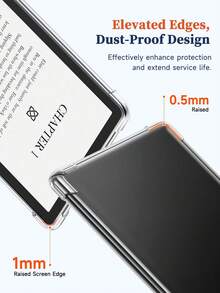 Ayotu 1 pieza Funda protectora de Kindle tipo flor de rosa, compatible con Kindle Paperwhite 12th Gen 2024/Kindle (11th Gen - Lanzado en 2024)/Kindle 10th Gen 2019, con bolsas de aire en las cuatro esquinas, anticaída, funda de Kindle de moda - Multicolor - Ver 7