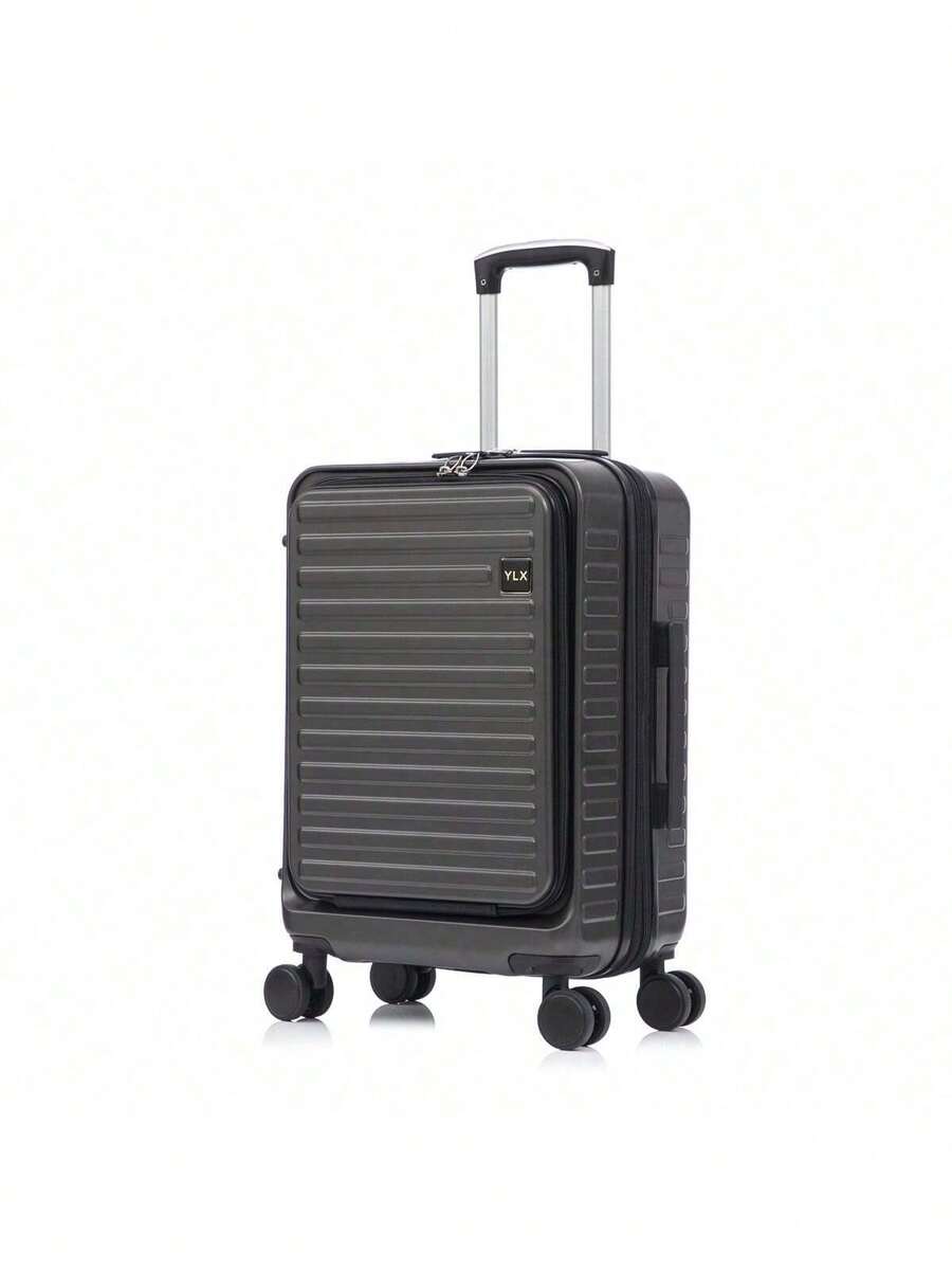 19inch 24*35*52 9kg →Scalable→29*35*52 11kgASSODA High Quality Front Opening Suitcase,Side Opening Travel Suitcase,Wheeled Suitcase - 灰色 - 查看 1