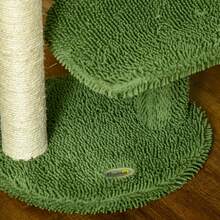 PawHut Cat Trees & Condos - 綠色 - 查看 9