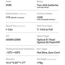 Godox New Arrival IM30 IFlash Camera Flash Portable Wireless Transmission Speedlite Flash For Canon Nikon Olympus - IM30 - View 5