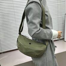 Waterproof Nylon Shoulder Bag, Neutral And Practical, Women's Diagonal Shoulder Bag, Handbag, Diagonal Shoulder Bag, Perfectly Matches Your Outfit And Style, The Best Gift For Yourself And Your Family - 綠色 - 查看 4