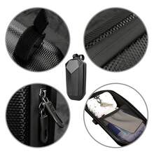 Outdoor Cycling Handlebar Bag Hard Shell Waterproof Storage For Mountain Bike Universal Bike Front Bag EVA Waterproof Hard Shell For Most Bicycle Types - màu đen - Xem 6