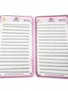 High-Capacity 10Rows/16Rows/32Rows 0.07mm Bottom Lash Clusters Natural Bottom Lashes Clear Band, DIY Lash Extensions Lower Lashes, Soft & Comfortable Thin Band Bottom Eyelashes Wispy Daily Style 5mm+6mm+7mm 240pcs/384pcs/768pcs