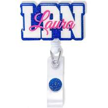 Niestandardowa odznaka na szpuli Słodkie imię PA LAB LPN TECHNIK MD RMA BSN EMT CNA LVN RN ID Odznaka na szpuli Pielęgniarka Kolega Personel Szpital Lekarz, Trwała, Kolorowa, Słodka, Uroczy, Zabawna, Kawaii, Y2K, Stylowa, Uniseks, Swobodna, Niestandardowa, Spersonalizowana, Unikalna, Dostosowana, Idealne prezenty dla niego, Idealne prezenty dla niej, Jej, Chłopaka, Dziewczyny, Rodziny, Przyjaciół