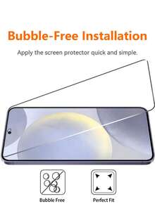 5 Packungen HD gewidmeter Bildschirmschutz aus gehärtetem Glas für Galaxy A03 A04 A05 A13 A14 A15 A16 A23 A24 A25 A26 A34 A35 A36 A54 A55 A56 S23 FE S24 FE 4G 5G, volle Abdeckung, Anti-Fingerabdruck, HD glatte Oberfläche, Geschenk für Geburtstag, Familie, Freunde, Handyzubehör, wasserdicht, stoßfest, kratzfest