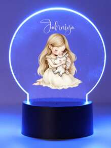 1 szt. spersonalizowanych lampek nocnych z imieniem na powrót do szkoły, prezent urodzinowy dla dziewczynki z jednorożcem i małą dziewczynką, spersonalizowane prezenty dla przyjaciół, spersonalizowane dekoracje sypialni, spersonalizowane, spersonalizowane lampki nocne, prezenty walentynkowe, prezenty świąteczne, artykuły szkolne, prezenty na powrót do szkoły i ukończenie szkoły, dekoracje pokoju, wielofunkcyjne, ozdobne, z literą, stylowe, nowoczesne, kolorowe, urocze, urocze, codzienne, niestandardowe, spersonalizowane, niepowtarzalne, spersonalizowane, idealne prezenty dla niej, wielofunkcyjne, ozdobne, z literą, stylowe, nowoczesne, kolorowe, urocze, urocze, codzienne, niestandardowe, spersonalizowane, niepowtarzalne, spersonalizowane, idealne prezenty dla niego, idealne prezenty dla niej, spersonalizowane oświetlenie do pokoju dziecięcego