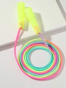 1pc Ombre Skipping Jump Rope Gym Accessories - Pink - View 7