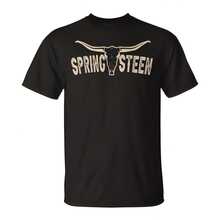 Camiseta de estilo vintage, veraniego y holgado, de algodón puro suave y duradero, con diseño retro y suave, con estampado de cráneo de toro estilo Rel Proud Last Name, ideal como regalo o para usar en viajes, festivales o fines de semana. - Negro - Ver 1
