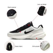 Nike Uplift SC Simple, Comfortable, Non-Slip, Wear-Resistant, Low-Top, Casual Running Shoes For Men, White And Black IB2765-100