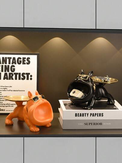 1pc Key Holder Display Stand, Entryway Storage Rack, Luxury Home Decor, Shoe Cabinet Tray