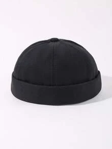 1pc Simple Casual Solid Adjustable Unisex Landowner Hat,Suitable For Daily Wear,Travel,Vacation Street Baseball Cap - Multicolor - View 8