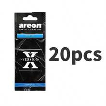 3/60pcs Our High-Quality [Shape X] Car Air Fresheners, Which Can Be Used As Decorations For Car Rearview Mirrors, Are Available In Sets Of There Are Eight Scents To Choose From, Bringing A Refreshing Aroma Throughout The Day.