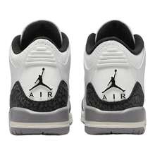 Big Kid's Jordan 3 Retro "Cement Grey" Summit Wht/Fire Red (DM0967 106) - trắng - Xem 5