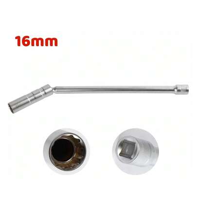 16mm 12pt Magnetic Thin Wall Universal Car Joint Spark Plug Socket Removal Tool