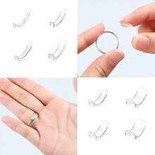 24/32 Pieces Of Ring Adjuster, Transparent Ring Adjuster, Invisible Inner Sticker, Ring Size Adjustment Pad, No Trace, Anti Slip, Suitable For All Rings, Suitable For Weddings, Men's And Women's Jewelry Accessories(More Suitable For Larger Rings) - View 5