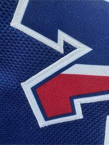 Customizable Name And Number Men's Ice Hockey Sports Shirt England Blue Embroidered Casual Outdoor Sports Long Sleeves Ice Hockey Jersey Custom Size S-XXL - Blue - View 3