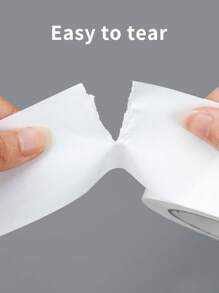 1 Roll Super Sticky Duct Tape, White Silver Cloth-Based Tape, Multi-Purpose, No Residue, Can Be Torn By Hand, Suitable For Duct Repair, Window Gap Sealing, Exhibition Carpet Fixing, Daily Home Use