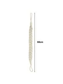 1 Stück/2 Stücke handgeflochtene Seilgardinen-Querbinder, mehrere Farb- und Größenoptionen, für Gardinen-Befestigung (Haken nicht enthalten)