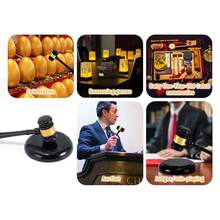 1pc Gavel And Block Set,Wooden Judge Hammer Gavel Sound Block For Lawyer Judge Auction ,Gavel For Meetings Gavel Prop
