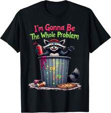 Voy a ser el problema completo - Camiseta - Negro - Ver 1