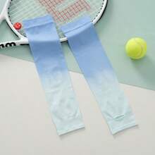2pcs/Set Unisex Ombre Color Sun Protection Sleeves, Suitable For Hot Summer