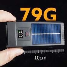Bicycle Light Super Bright Dual Lights Solar Charging Type-C Charging 3 Lighting Modes With Digital Display, Outdoor Cycling Lighting Tool For Mountain Bike - Multicolor - View 6