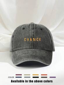 1 件刺绣“Bad Hair Day”水洗棒球帽，透气可调节高尔夫遮阳帽，适合户外活动，女士夏季时尚弧形帽檐遮阳帽，男士/中性 Y2K 风格遮阳帽 - 刺繡 - 查看 13