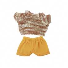 17厘米毛绒娃娃套装，多色，可爱服饰配件（不含娃娃）