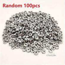 100pcs/Pack 7mm Multi-Color Heart Shaped Acrylic Beads For DIY Jewelry Making, Cute Acrylic Bead Set For Bracelets And Necklaces, Craft Supplies Without Power Required