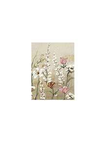 1/3 件现代花卉墙面艺术海报，现代风格墙面艺术，精致花朵和柔和色调的插图，优雅精致的帆布艺术品墙画礼物，非常适合卧室、浴室、办公室、客厅、墙壁装饰、家庭和宿舍装饰，无框/有框