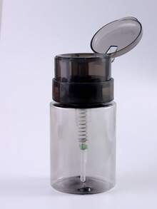 100ml Nail Polish Remover Pump Dispenser Push Down Pump Dispenser Bottle Empty Lockable Nail Polish Remover Pump Dispensers Liquid Pumping Dispenser Bottles For Alcohol,Makeup Remover