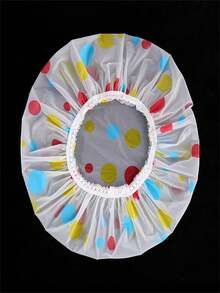 Patterned Shower Cap, Multi-Color, Personalized, Suitable For Home And Travel, Convenient For Women's Daily Use - Multicolor - View 7