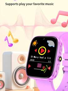 ERUN Montre connectée pour garçons/filles, écran tactile IPS de 1,54 pouces, mini caméra, lecteur de musique, montre de jeu, lampe de poche, narration, cadeau d'anniversaire, surprise de vacances, fournitures scolaires, fête des enfants