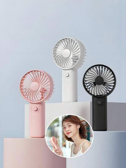Portable Mini Handheld Fan - Battery-Free Small Fan, Suitable For Travel, Office, Beach And Daily Commute, Essential For Summer, Mini Portable Handheld Fan, Battery-Free Handheld Fan
