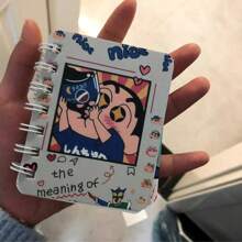 Crayon Shin Chan Stationery Set, A7 Small Notebook, Cartoon Ruler, Crayon Shin Chan Writing Tool, Very Suitable For Festivals, Fans, Offices, Schools, And Gift Giving,Back To School