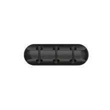 1 pieza Clip de gestión de cables con múltiples ranuras, organizador de cables de escritorio de silicona, soporte adhesivo para gestión de cables de escritorio - Adecuado para sistema de gestión de cables de escritorio, hogar, oficina y automóvil - Accesorio de estante de cables de mesita de noche
