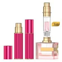 Perfume Travel Refillable Bottle,Bottom-Filling Perfumes Atomizer,Mini Cologne Dispenser, Portable Fragrances Sprayer Pocket Size Perfume Container For Women Men Cruise Trip Gift-F809SJ