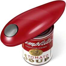 Electric Can Opener One-Touch - Automatic Can Opener One-Touch, Including Handheld Can Opener With Grip For Cans And Bottles
