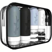 Travel Essentials 17-Piece Silicone Travel Bottles Set, Leakproof Empty Refillable Spray Bottles And Squeeze Bottles For Toiletries, Travel Size Containers For Cosmetics, Shampoo, Conditioner, Soap, Lotion, Liquid, Must-Have Travel Essentials For Women, Complete Travel Kit With Portable Storage Bag, Perfume Travel Refillable Atomizer And Small Spray Bottle Keychain, Ideal Travel Toiletries Organization Solution, Refillable Perfume Bottle For Daily Use, Travel Size Toiletries For Airplane And Cruise Essentials, Beach Vacation Essentials And Easter Gifts For Women, TSA-Friendly Travel Containers For Carry-On Luggage, Versatile Travel Accessories For Weekend Getaways And Business Trips, Lightweight Compact Design For Easy Packing, Perfect Travel Essentials For Cruise, Camping, And Holiday Travel - 彩色 - 查看 12