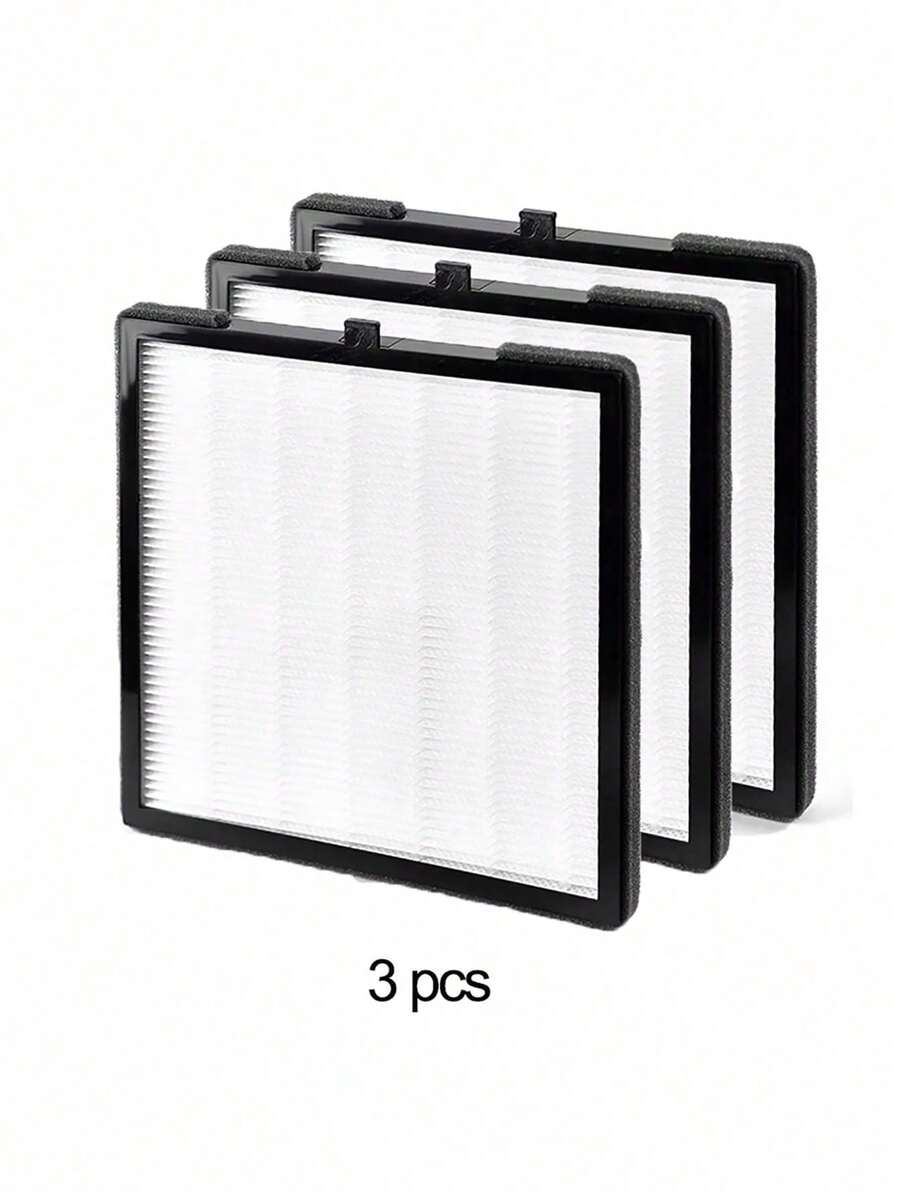 3pcs Nail Dust Collector Filter, Original Accessories Nail Vacuum Cleaner Dust Screen Plate,Nail Supplies,Nail Tools,Nail Art Tools,Back To School,Nails,Nail Tools For Press On Nails - Black and White - View 1