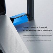 tp-link Tarjeta de red inalámbrica TL-XDN7000H versión sin controlador Estándar Wi-Fi6 de nueva generación Admite múltiples sistemas Antena externa de alta ganancia Admite función AP analógica Azul