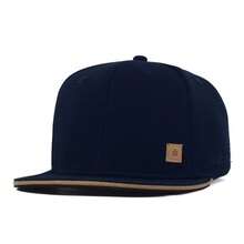 Anth Co Original Straight Brim Cap Closed Back - Blue - View 2
