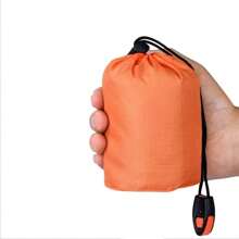 Sleeping Bag, Portable Blanket Thermal Bivy Sack, Lightweight Survival Gear For Camping Hiking Outdoor Adventure