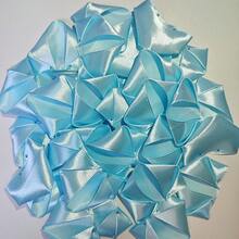 100 片丝带玫瑰花瓣永久花丝绸适用于 DIY 花束手工礼品材料 - 彩色 - 查看 22