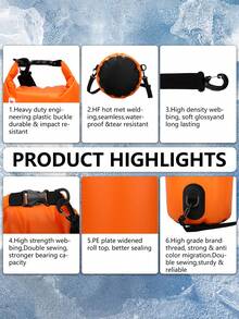 YESPACE 5升/10升/15升/20升/30升防水干袋，游泳背包，漂流冲浪包，徒步户外运动包，适用于皮划艇、漂流、划船、游泳、滑雪装备，夏季度假海滩旅行泳池沙滩包，防水手机套，防水运动包，运动健身包，大容量旅行包，男女通用，旅行必备游泳包，适合海滩游泳