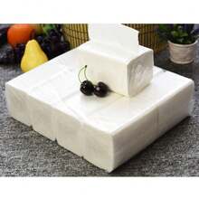 10包，每包3000张，加厚多折面巾纸/餐巾纸，耐用吸水，适用于家庭、宿舍、办公室、公司、户外清洁（尺寸略小，适合旅行或随身携带）。 - 彩色 - 查看 7