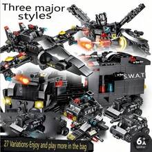 City Bus Station Building Model Toy Set, City Bus Depot Blocks Toy, Birthday Gift, Halloween And Christmas Gift - Multicolor - View 11