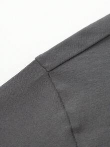 Balabala 男童米奇老鼠T恤 – 短袖卡通T恤 – 夏季纯棉上衣 - 灰色 - 查看 8