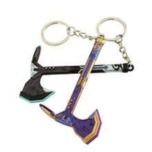 2025 New Mini Borderlands Era War Axe Keychain Pendant, Suitable For Teenagers, Adults, Couple Gifts, Promotional Items For Advertising, Conference, Welfare, Festival, Graduation, Independence Day, Back To School